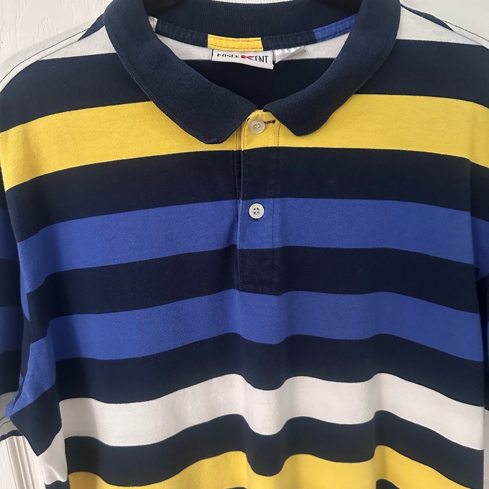 Roger Kent Striped Polo Shirt
